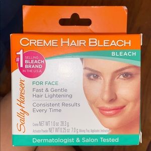 Creme hair bleach